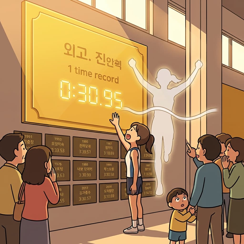 Her unsurpassed marathon record has stood untouched for thirty years.