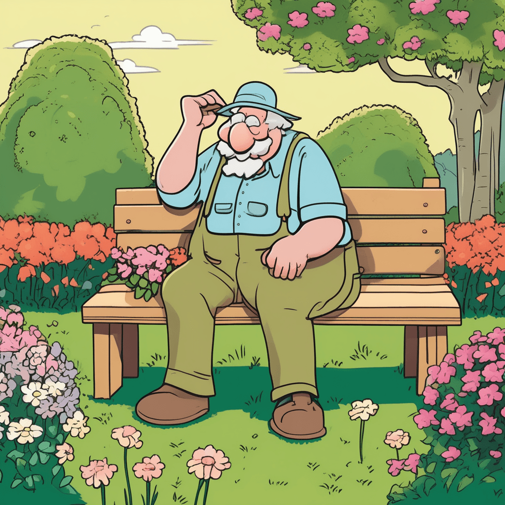 Garden upkeep means you barely sleep, but the beauty you keep!