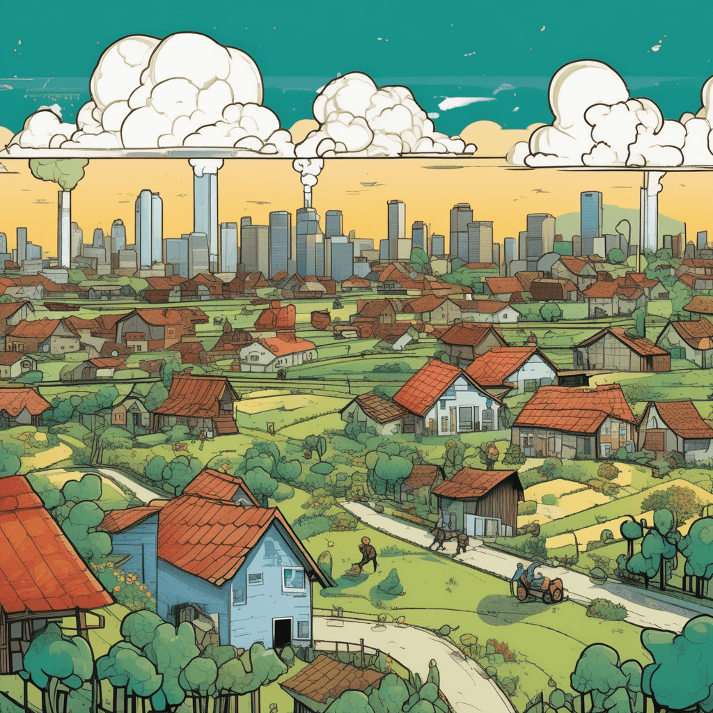Urbanization is the organization of civilization's modernization — when growth accelerates, organized living unfolds within thriving metropolitan centers