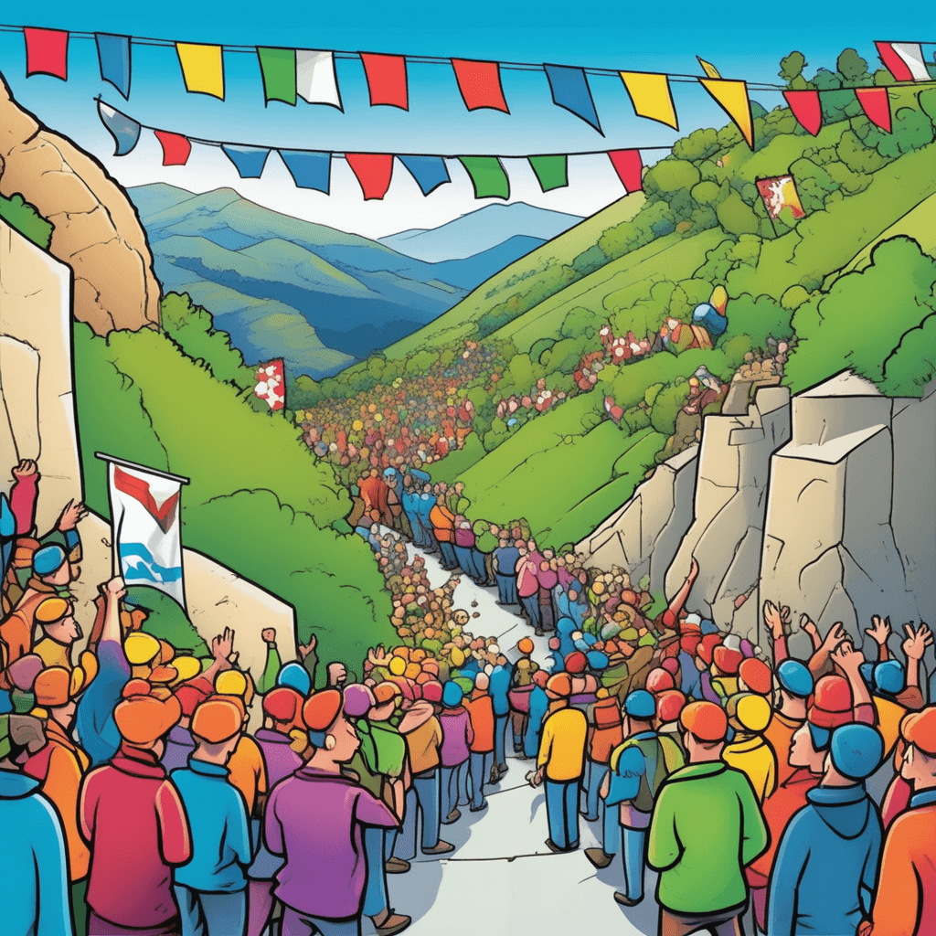 Through the alley, rally for the valley!