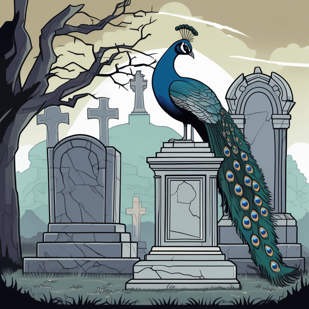 He loves to flaunt and vaunt, but ghosts will haunt!