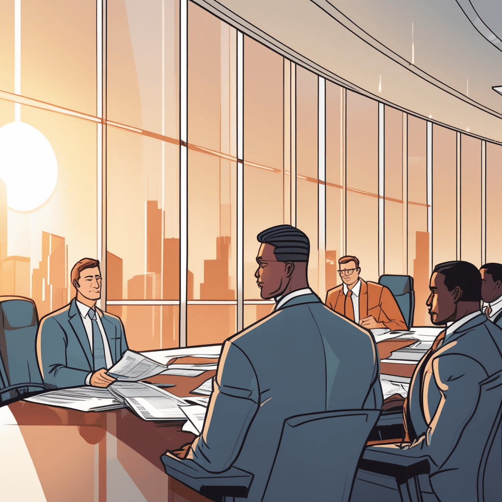 A vested interest shareholder protects their financial stake in a boardroom merger