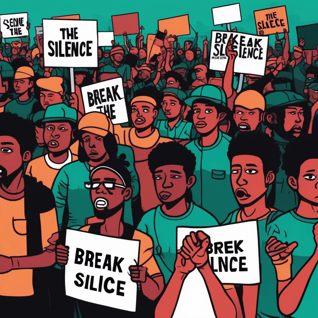 Break the silence, refuse compliance, stand against violence!