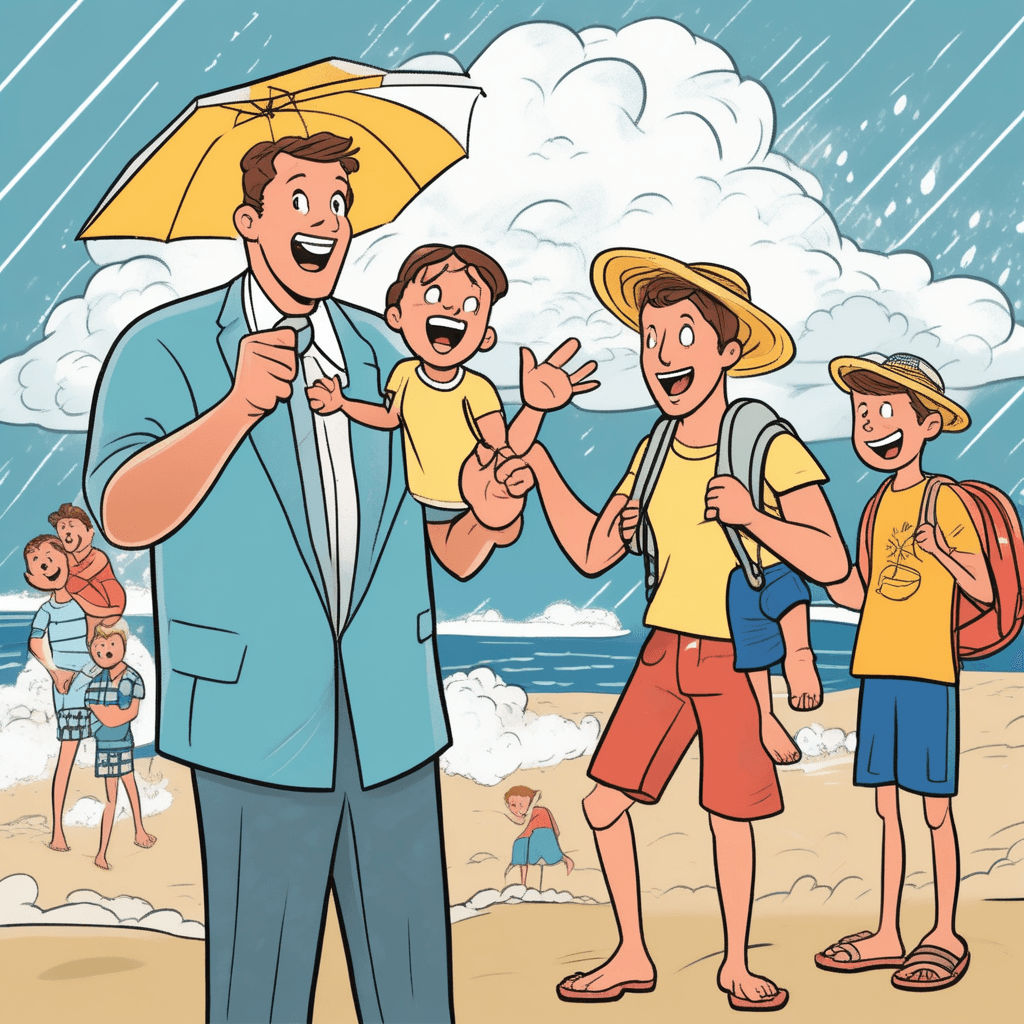 Weather changes unpredictably and rapidly