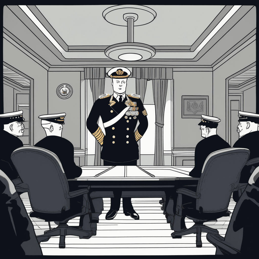 From wardroom to boardroom to courtroom - spaces of decision