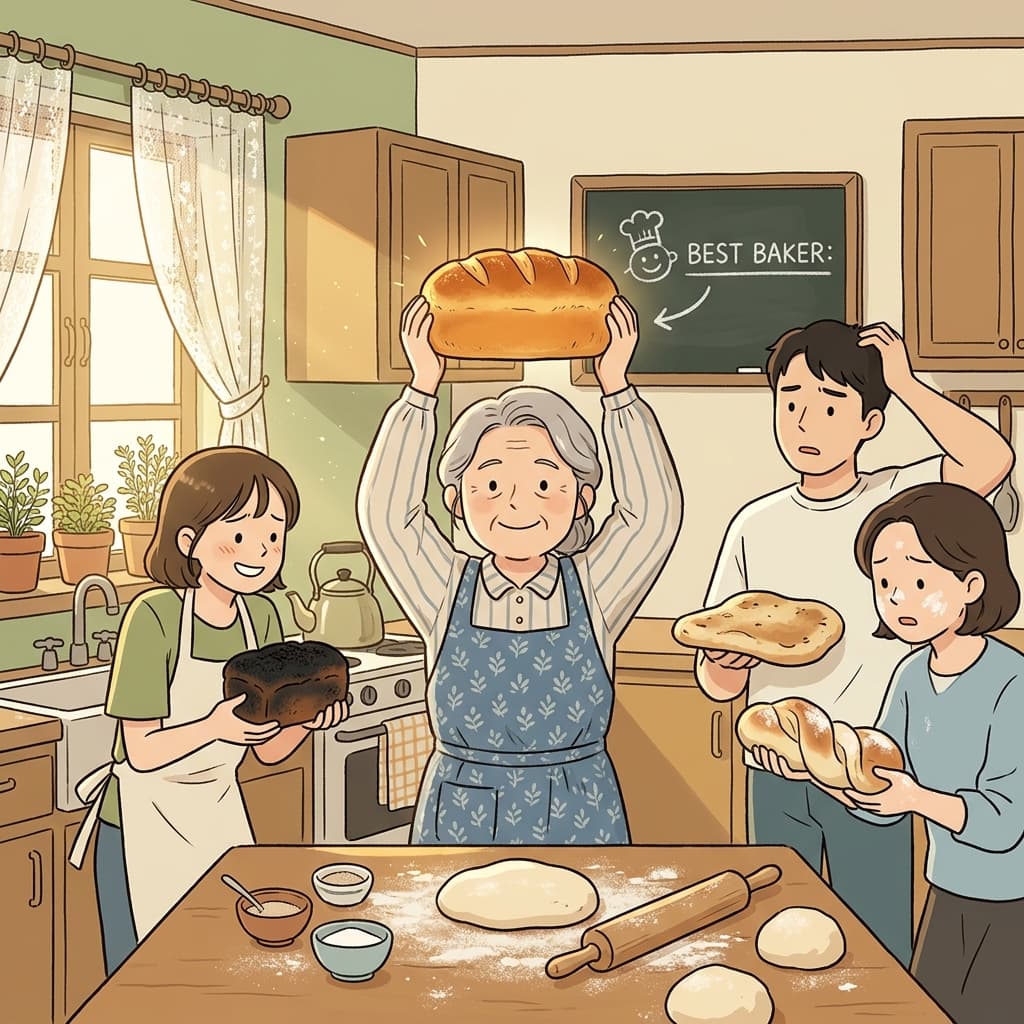 When it comes to baking bread, grandma is the unrivaled queen of the kitchen.