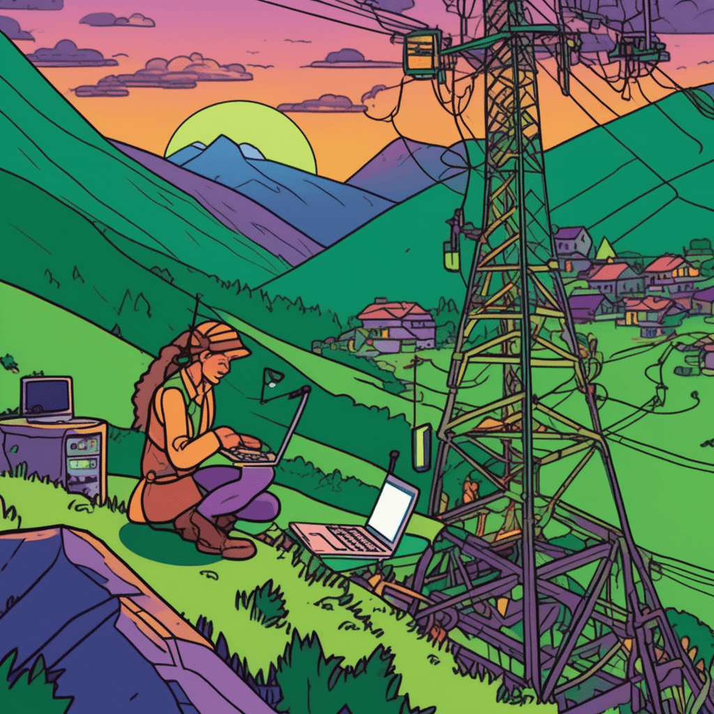 Tireless work brings wireless hope to fireless homes!