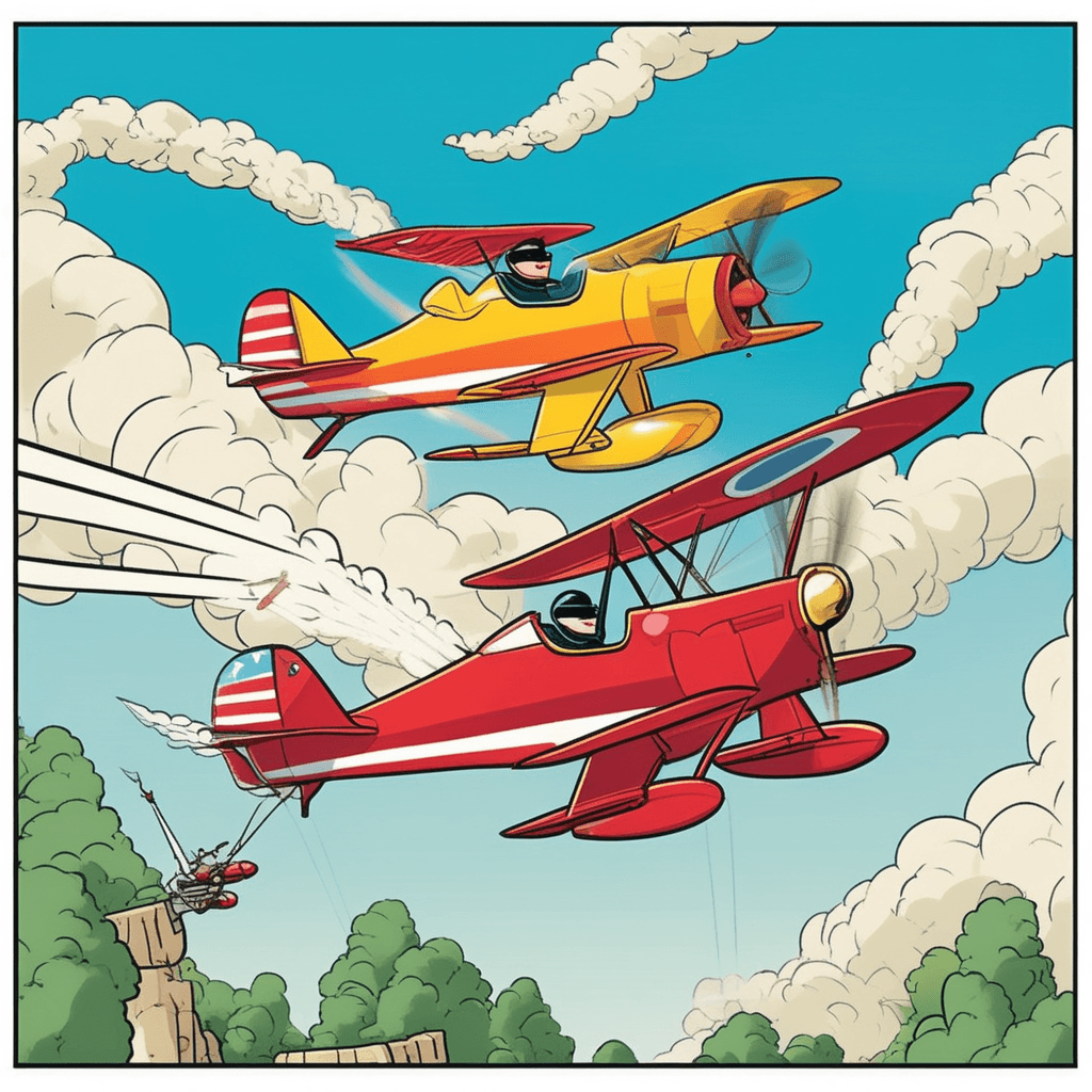 The aero hero learns to zero in on the target!
